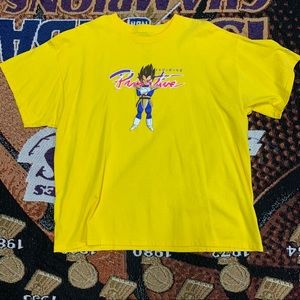 Primitive x Dragon Ball Z Vegeta Shirt